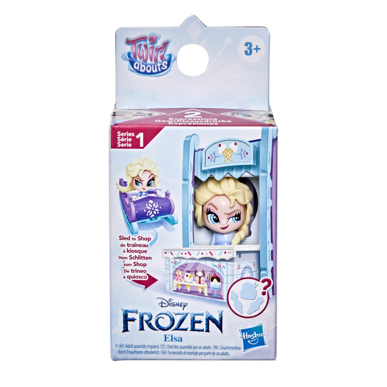 Hasbro | DISNEY FROZEN | Frozen Twirlabouts Play Set Elsa's Sled with Surprise