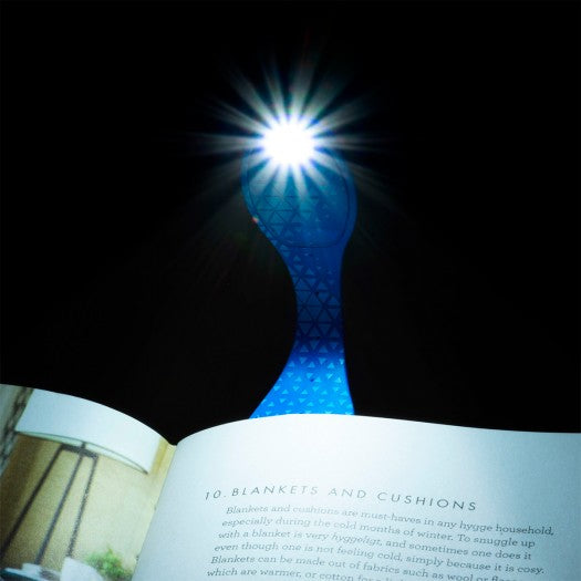 Flashlight bookmark - Blue