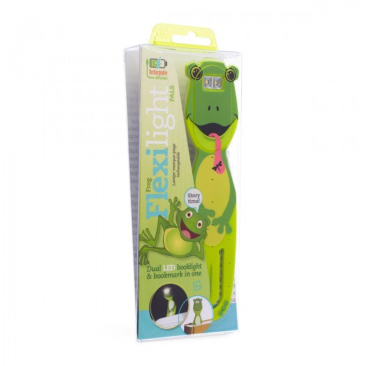 Flexilight Rechargeable flashlight bookmark - Frog