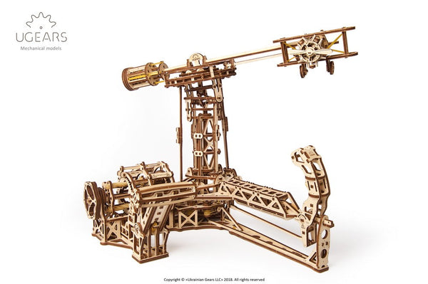 UGEARS | Aviator | Mechanical Wooden Model