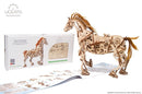 UGEARS - Mechanical Wooden Models - Horse-Mechanoid mechanical model kit