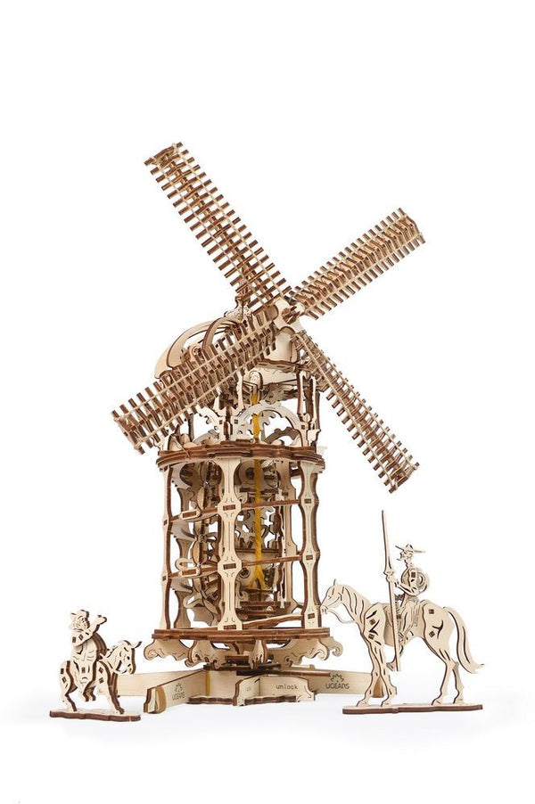 UGEARS - Mechanical Wooden Models - Tower Windmill model kit