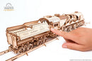 UGEARS | V-Express Steam Train | Mechanical Wooden Model