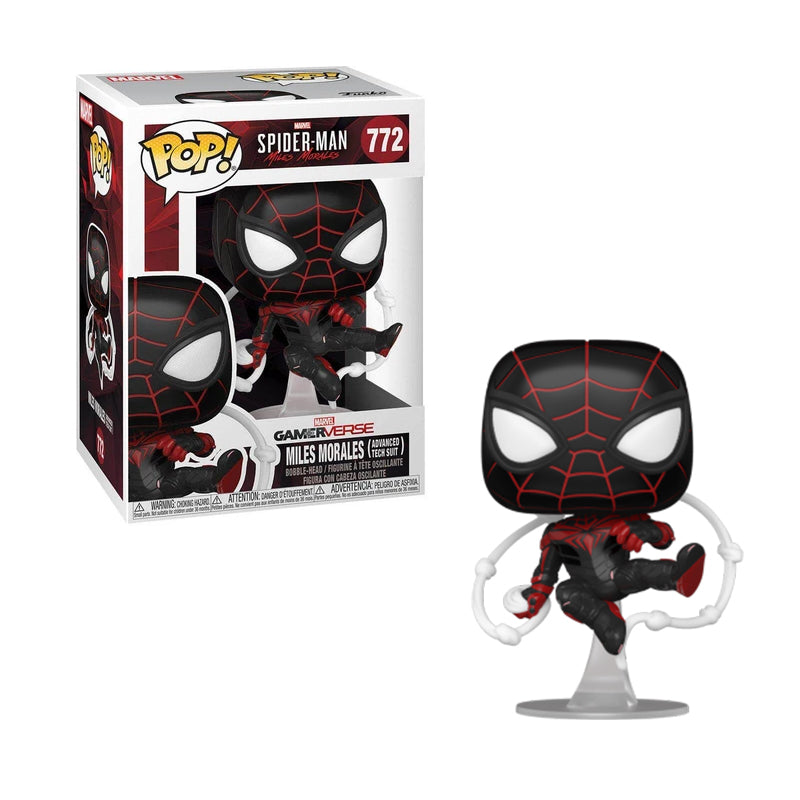 Funko Pop! Marvel: Spider-Man Miles Morales - Advanced Tech Suit