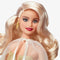 Barbie "Holiday" collectible doll in golden dress  HJX04