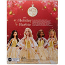 Barbie "Holiday" collectible doll in golden dress  HJX04