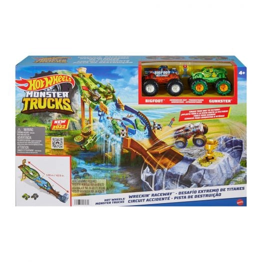 Hot Wheels Play Set - Titan Races from the Monster Trucks series