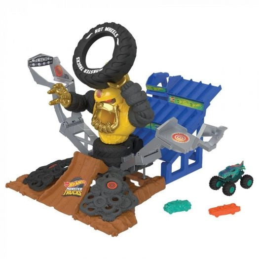 Hot Wheels Play Set - Crashzilla Attack from the Training Arena series