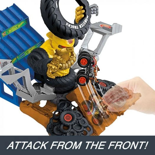 Hot Wheels Play Set - Crashzilla Attack from the Training Arena series