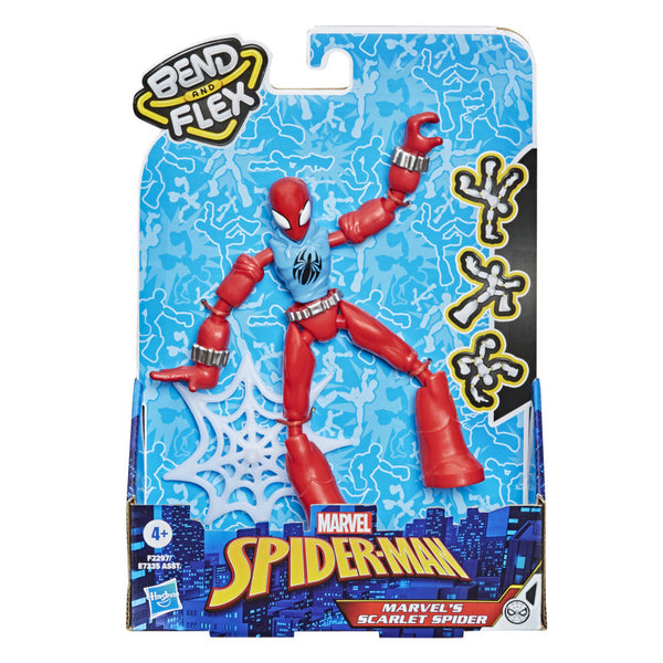Hasbro | Bend and Flex | Spider-Man Marvel | Scarlet Spider