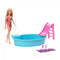 BARBIE | Dolls | Play set "Fun by the pool" Barbie