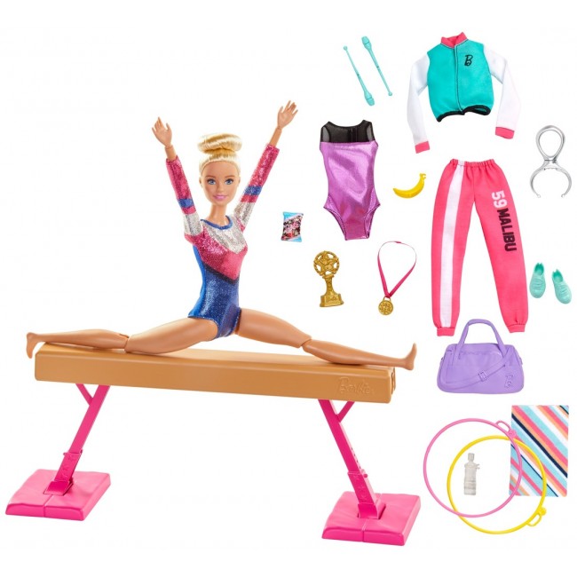 BARBIE | Dolls | Play set "Gymnast" Barbie