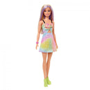 BARBIE | Dolls | Barbie doll "Fashionista" in a summer rainbow dress