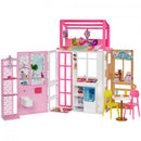BARBIE | Dollhouses | Portable Barbie house (2-storey)