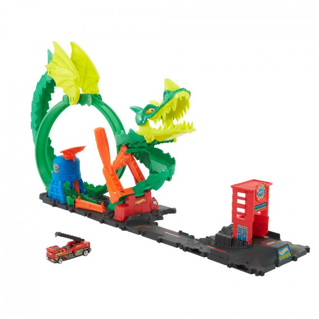 Hot Wheels | Race track | Playset "Attack of the Fire Dragon" Hot Wheels