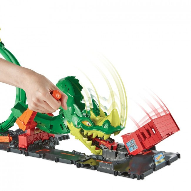 Hot Wheels | Race track | Playset "Attack of the Fire Dragon" Hot Wheels