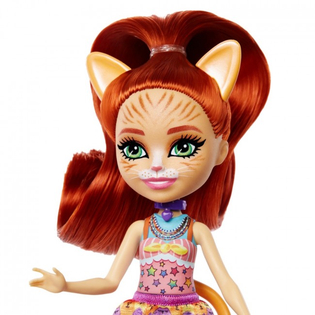 Enchantimals | Dolls | Enchantimals doll "Tarla the red-haired cat"