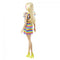 BARBIE | Dolls | Barbie doll "Fashionista" with braces in a striped dress