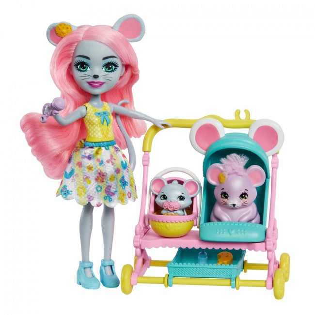 Enchantimals | Dolls | Playset "The Family of Mouse Maria" Enchantimals