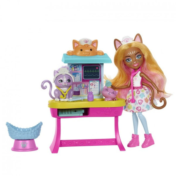 Enchantimals | Dolls | Playset "Mrs. Kishechka's medical office" Enchantimals