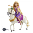 Disney | Dolls | Set with Rapunzel doll "Princess with her faithful friend Maximus" Disney Princess