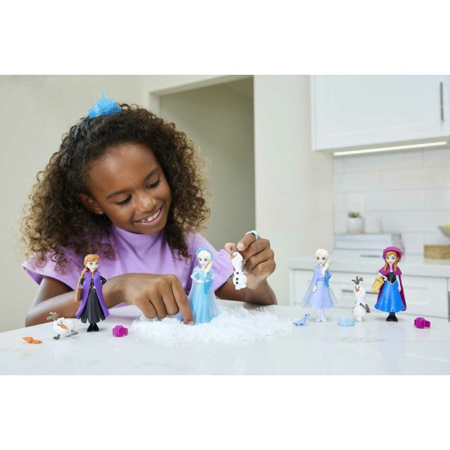 Disney | Dolls | Set with mini-doll "Snow Color Reveal" from the movie "Frozen"