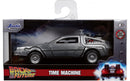 JADA | Сollectible car | Back to The Future Time Machine DeLorean DMC-12