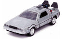 JADA | Сollectible car | Back to The Future Time Machine DeLorean DMC-12