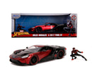 JADA Marvel | Spider-Man Miles Morales 2017 Ford GT | 1:24