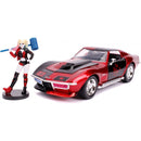 JADA DC Harley Quinn 1969 Chevy Corvette Stingra | 1:24