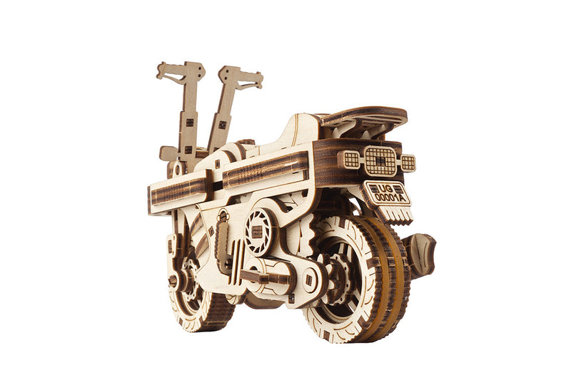 UGEARS Moto Compact Folding Scooter - 3D Mechanical Model