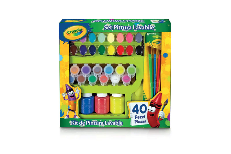 Crayola | Set drawing | Large set for painting with paints (Washable)