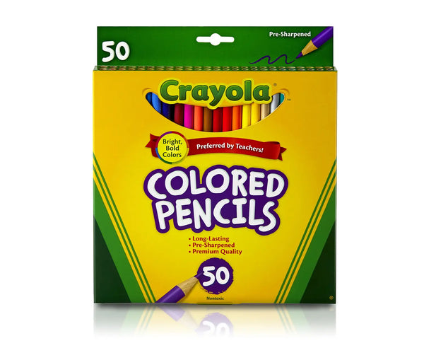 Crayola | Set of colored pencils | 50 pcs