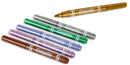 Crayola | Set of markers | Metallic 6 pcs