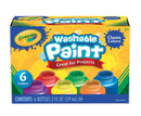 Crayola | Set of paints | Classic in bottles (washable) 6 pcs