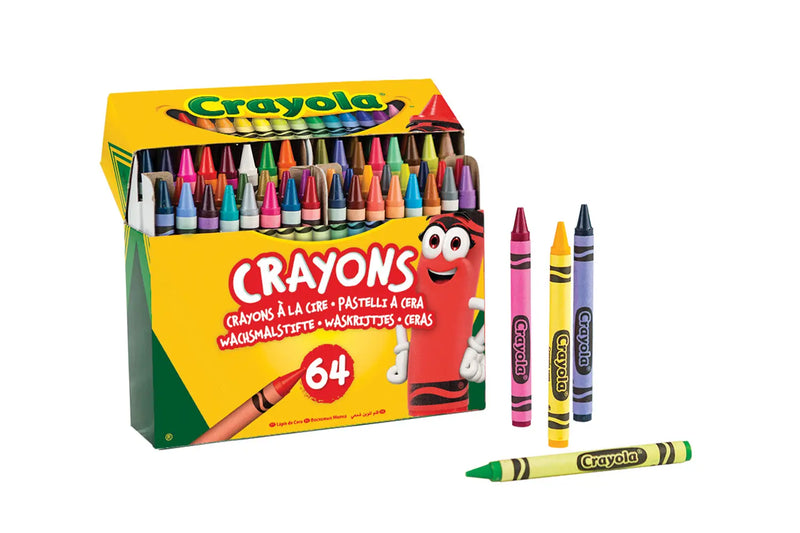 Crayola | Set of wax chalk | 64 pcs