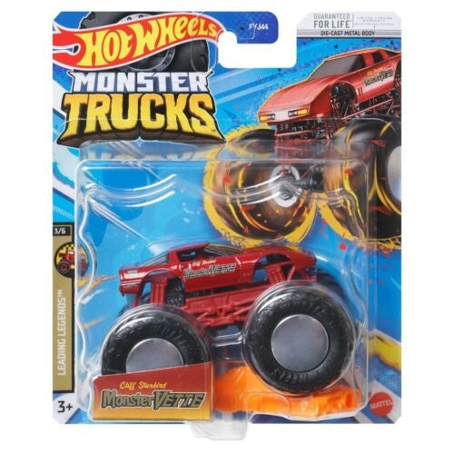 Hot Wheels | Diecast model | Monster Trucks - Leading Legends: Monster Vette 1:64