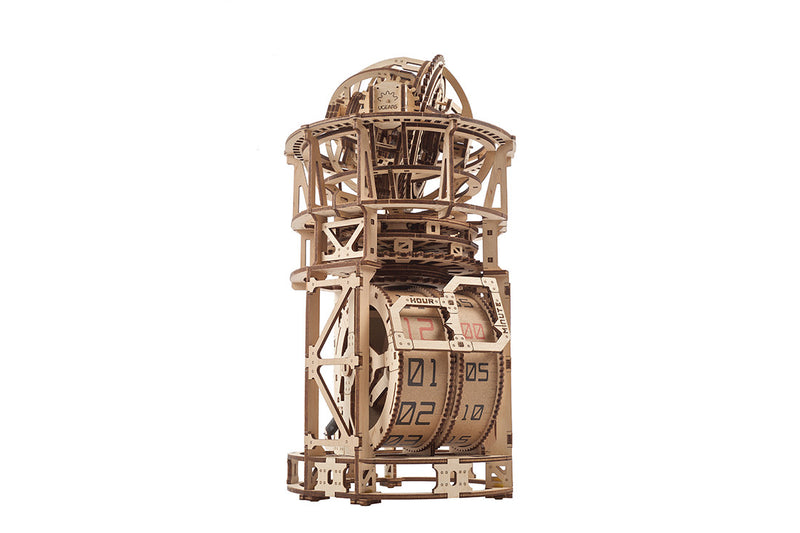 UGEARS - Mechanical Wooden Models - Sky Watcher Tourbillon Table Clock mechanica