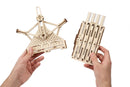 UGEARS Educational 3D Puzzle Arithmetic Kit – Discover Mechanical Addiator and Multiplier in AR