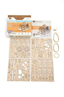 Ugears Mechanical Wooden Variator 3D Puzzle - Learn About CVT Mechanism