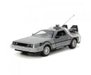 JADA | Сollectible car | Back to The Future 1 Time Machine DeLorean DMC-12 | 1:24