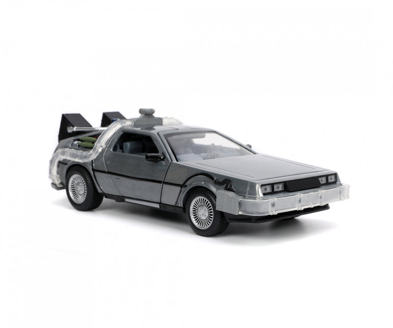 JADA | Сollectible car | Back to The Future 1 Time Machine DeLorean DMC-12 | 1:24