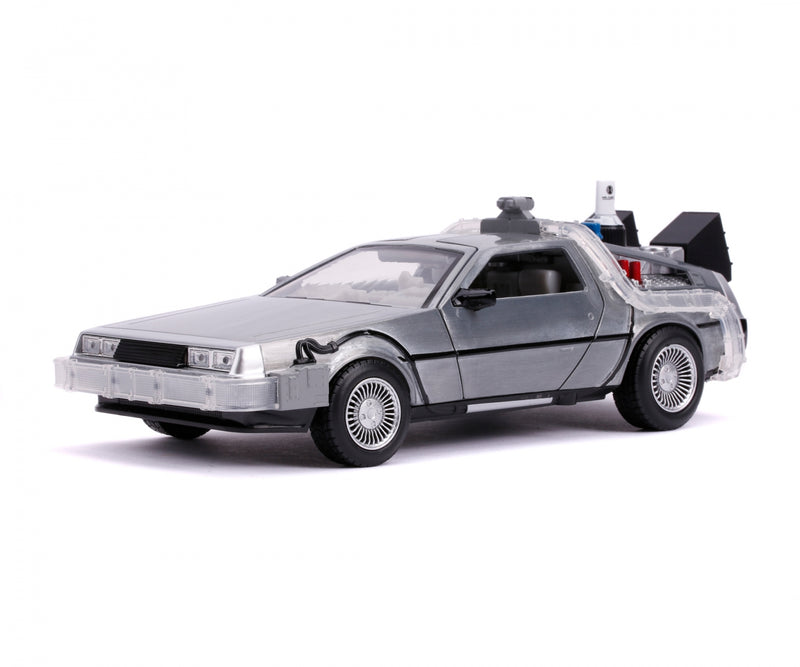 JADA Back to The Future 2 Time Machine DeLorean DMC-12 | 1:24