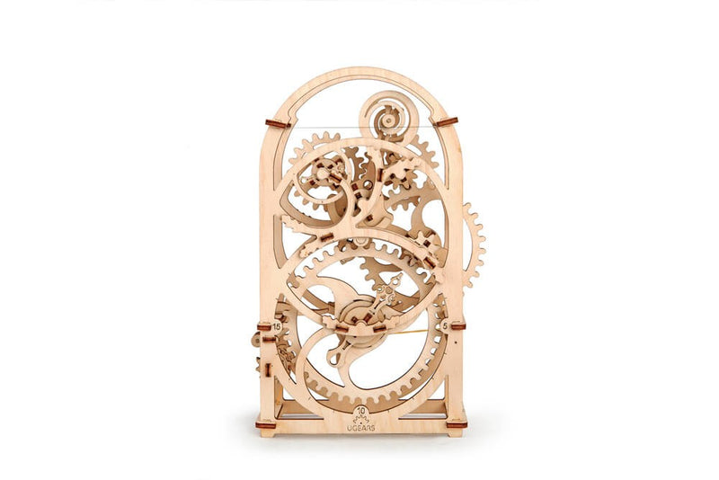 Ugears Mechanical Wooden Timer for 20 Minutes - Unique Gift Idea