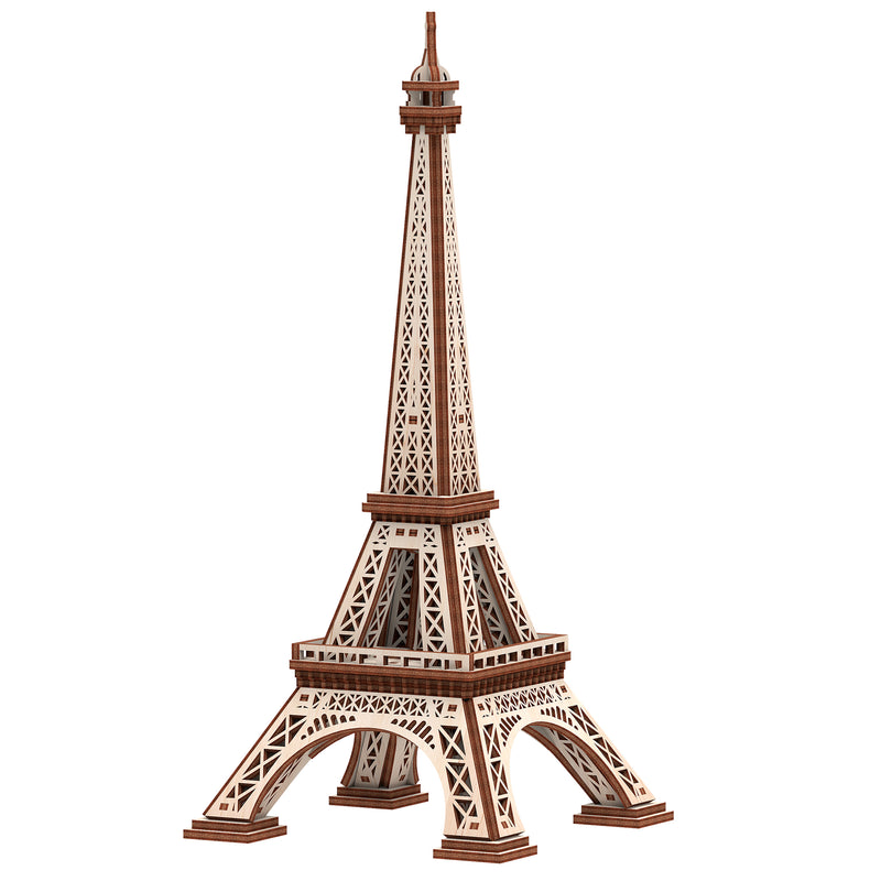 Mr. Playwood | Eiffel Tower | Mechanical Wooden Model