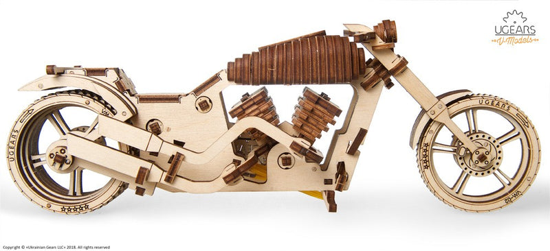UGEARS | Bike | Mechanical Wooden Model