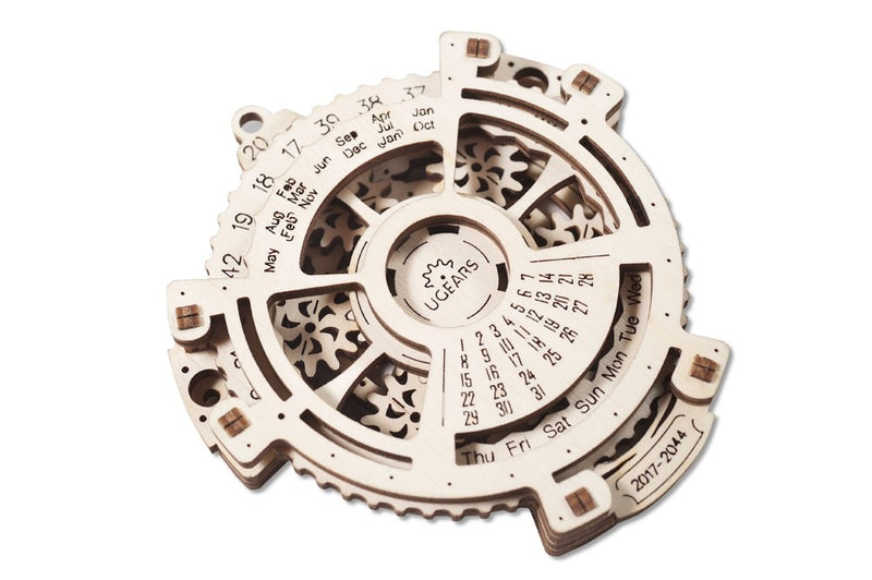 UGEARS | Date Navigator | Mechanical Wooden Model