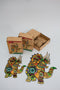 Wooden Jigsaw Puzzles - Triceraptos - Size: 8.1 х 10 inch (205 x 255 mm) - 74 pcs