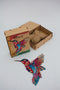Wooden Jigsaw Puzzles - Fragile Hummingbird - Size: 8 х 8.6 inch (202 x 219 mm) - 70 pcs