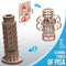 Mr. Playwood | Leaning Tower of Pisa | Mechanical Wooden Model